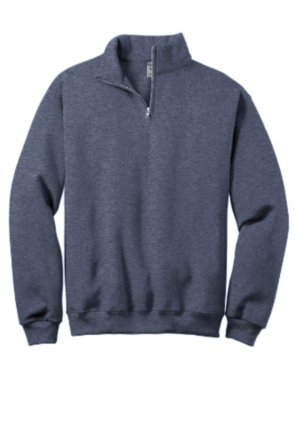 Picture of Jerzees NuBlend 1/4-Zip Cadet Collar Sweatshirt