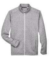 Picture of Devon & Jones Men's Bristol Full-Zip Sweater Fleece Jacket