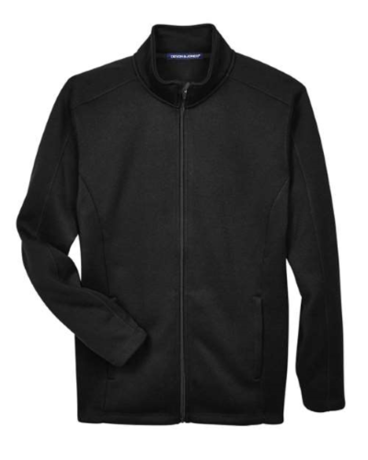 Picture of Devon & Jones Men's Bristol Full-Zip Sweater Fleece Jacket