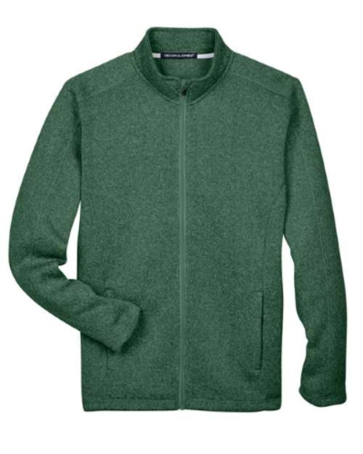 Picture of Devon & Jones Men's Bristol Full-Zip Sweater Fleece Jacket