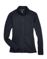 Devon & Jones Women's Bristol Full-Zip Sweater Fleece Jacket