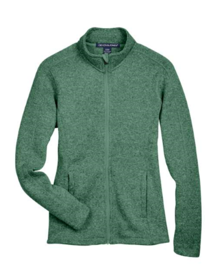 Picture of Devon & Jones Women's Bristol Full-Zip Sweater Fleece Jacket