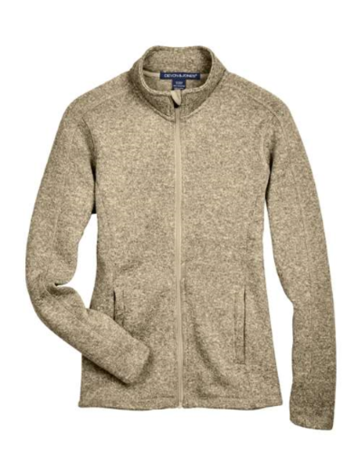 Picture of Devon & Jones Women's Bristol Full-Zip Sweater Fleece Jacket