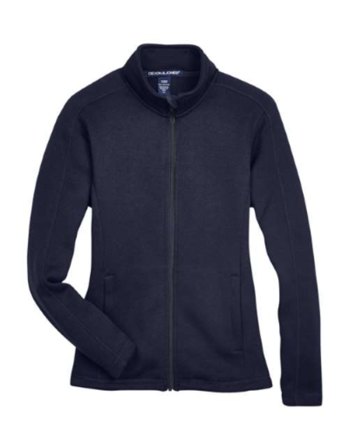 Picture of Devon & Jones Women's Bristol Full-Zip Sweater Fleece Jacket