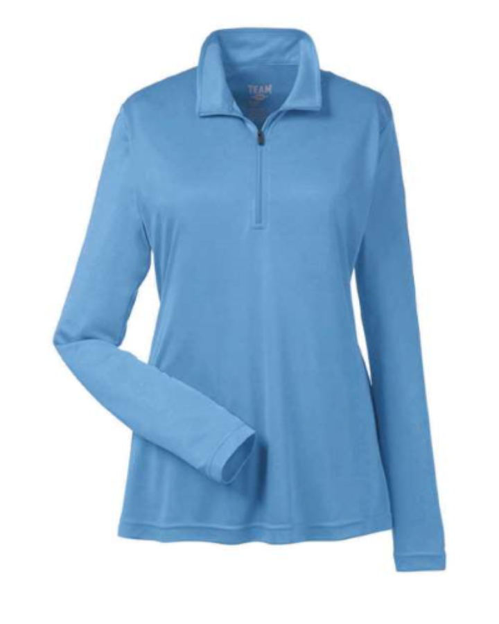 Picture of Team 365 Women's Zone Performance 1/4-Zip Pullover
