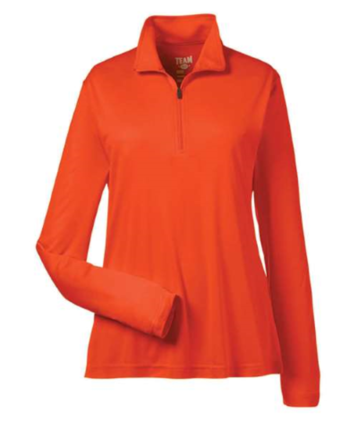 Picture of Team 365 Women's Zone Performance 1/4-Zip Pullover