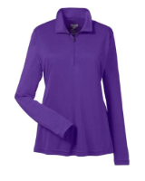 Picture of Team 365 Women's Zone Performance 1/4-Zip Pullover