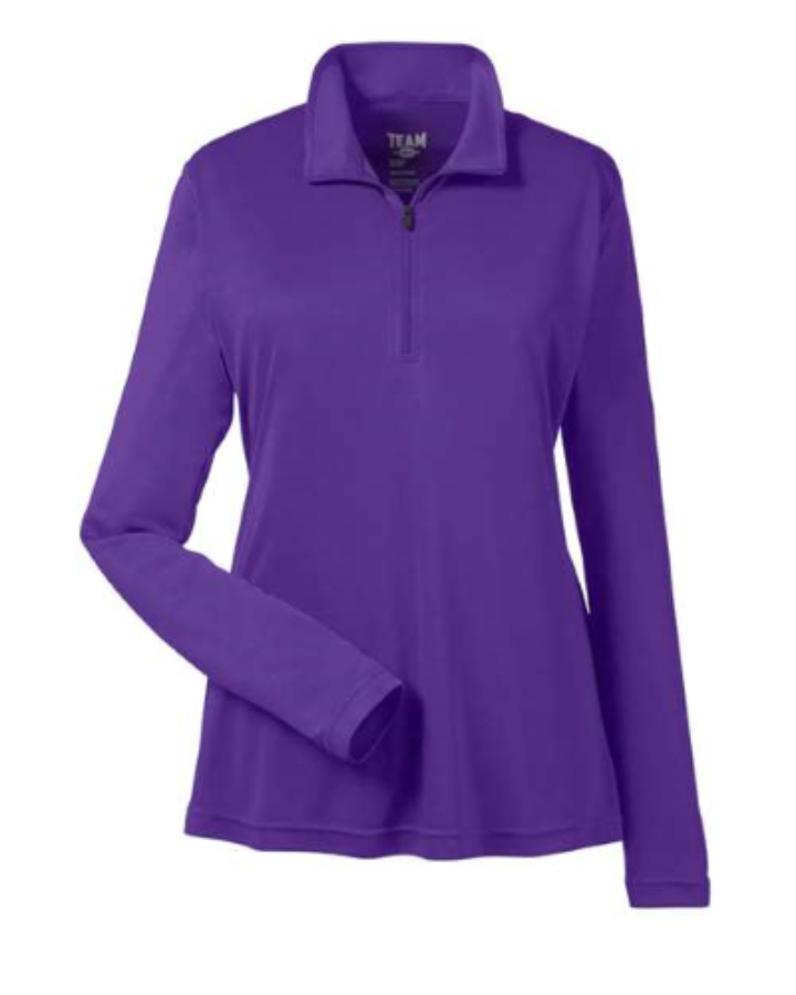 Picture of Team 365 Women's Zone Performance 1/4-Zip Pullover