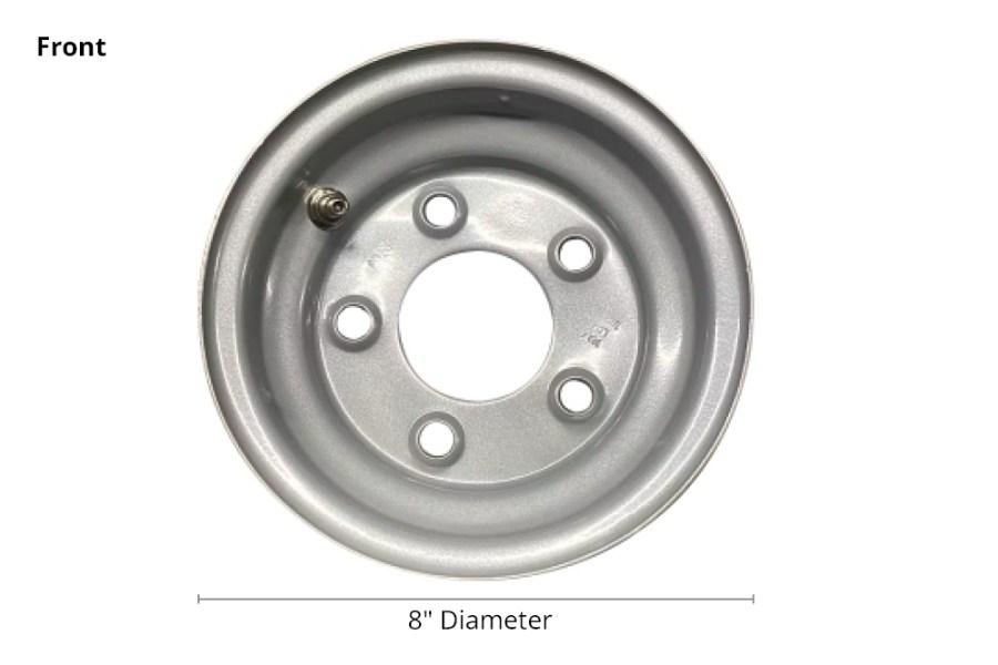 Picture of Collins Dolly Wheel Steel 8" 5 Lug