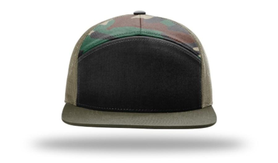 Picture of Richardson 7 Panel Trucker Hat