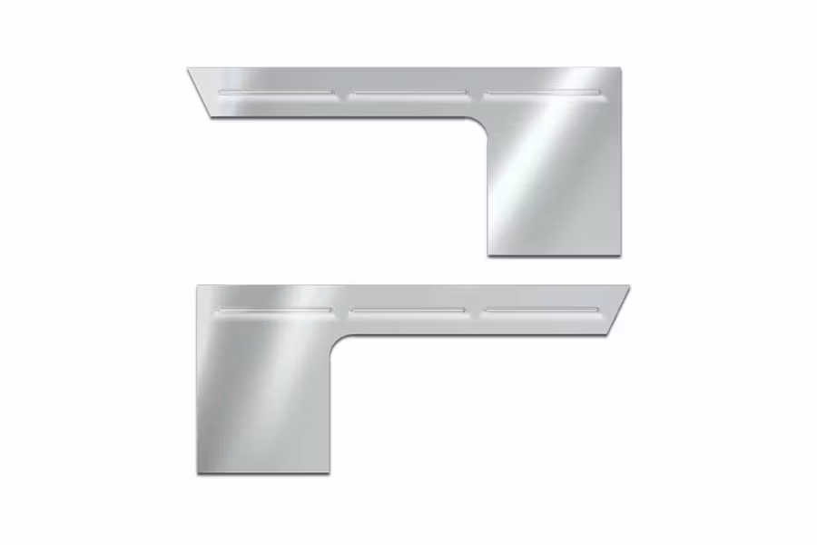 Picture of Trux Cab/Cowl Louvered "Glow Trim" Hood Glider - Peterbilt