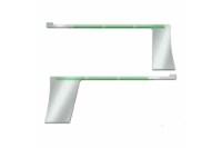 Picture of Trux Cab/Cowl Louvered "Glow Trim" Hood Glider - Peterbilt