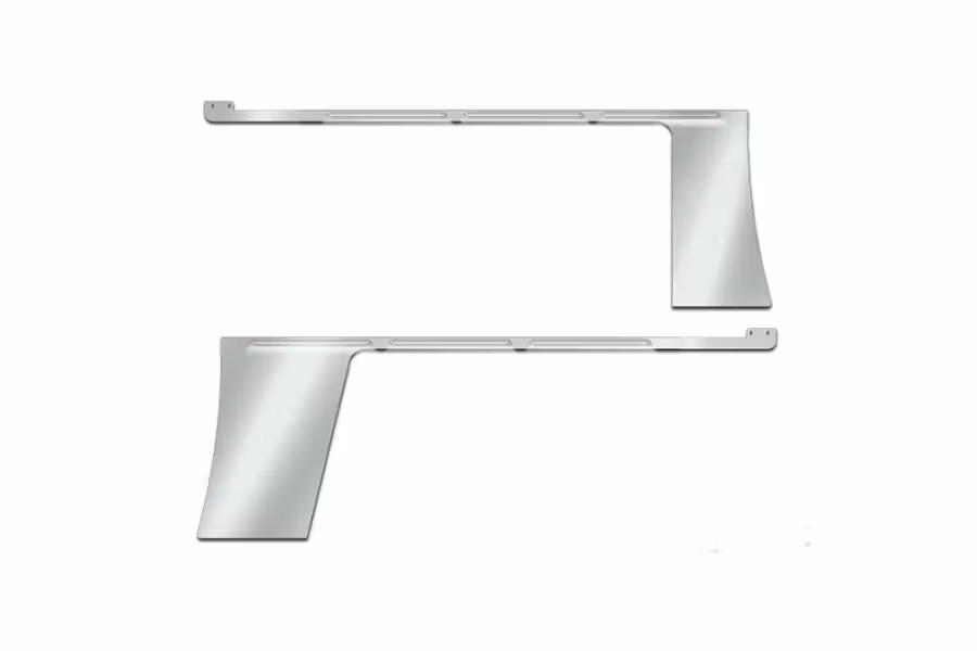 Picture of Trux Cab/Cowl Louvered "Glow Trim" Hood Glider - Peterbilt