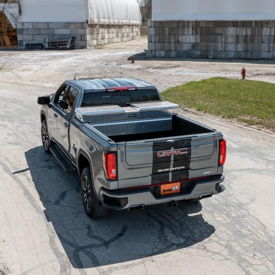 Picture of Buyers Diamond Tread Aluminum Gull Wing Truck Box