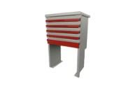 Picture of CTech NWWSD Front Cabinet 5 Drawer Red Box