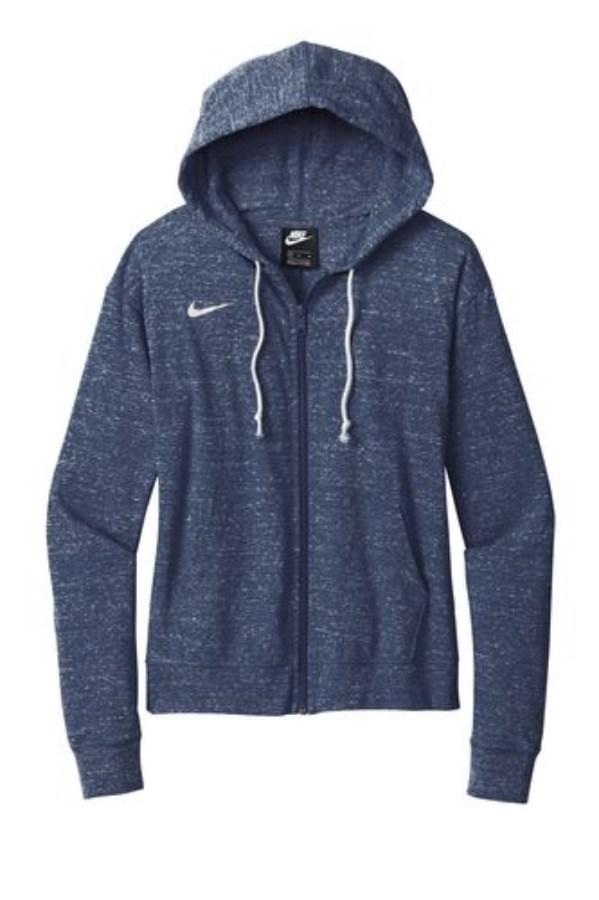 Nike Women's Gym Vintage Full-Zip Hoodie Additional Angle