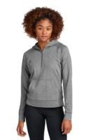 Sport-Tek Women's Sport-Wick Stretch 1/2-Zip Hoodie Additional view