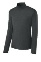 Sport-Tek Micropique Sport-Wick 1/4-Zip Feature Close-up