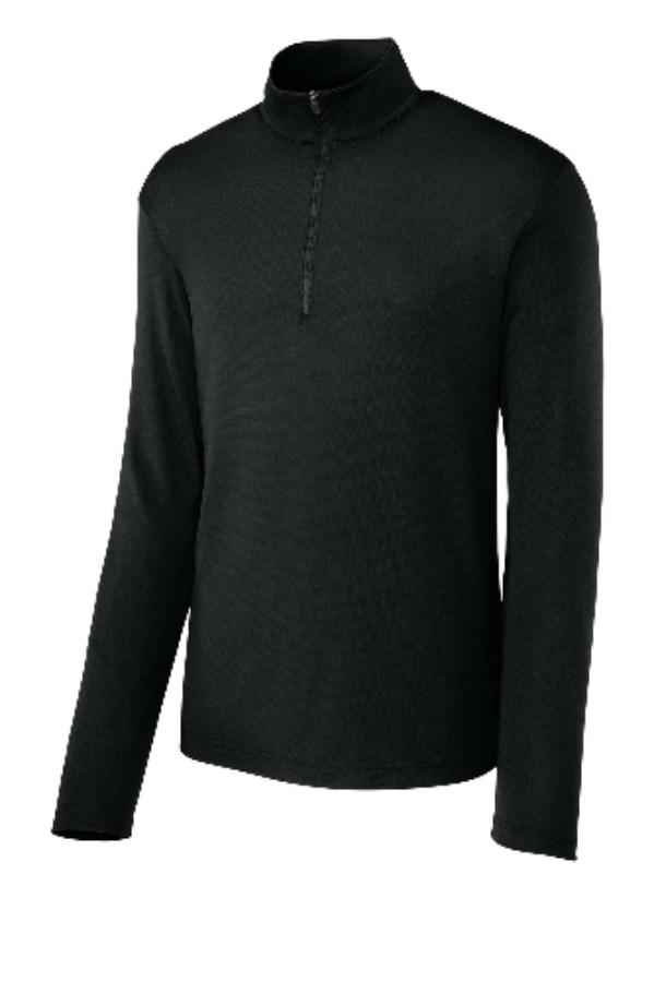 Sport-Tek Micropique Sport-Wick 1/4-Zip Close Up Detail