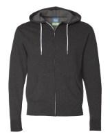 Independent Trading Co. Unisex Lightweight Full-Zip Hooded Sweatshirt Additional view