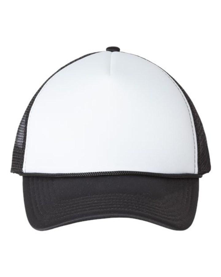 Valucap Foam Mesh-Back Trucker Cap Additional Angle