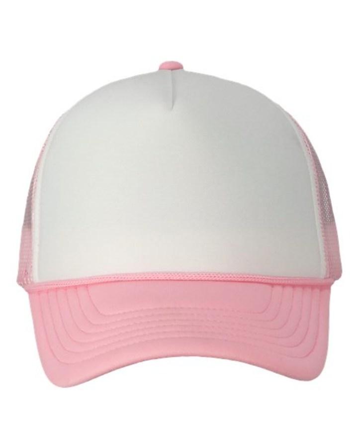 Valucap Foam Mesh-Back Trucker Cap Additional Angle