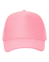 Valucap Foam Mesh-Back Trucker Cap Perspective View
