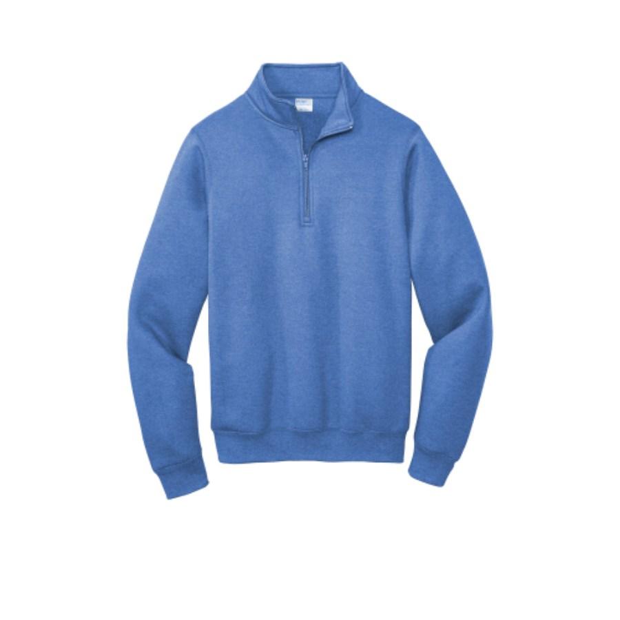Port & Company Core Fleece 1/4-Zip Pullover Sweatshirt Additional Angle