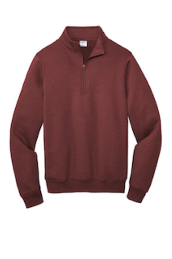 Port & Company Core Fleece 1/4-Zip Pullover Sweatshirt Additional Angle