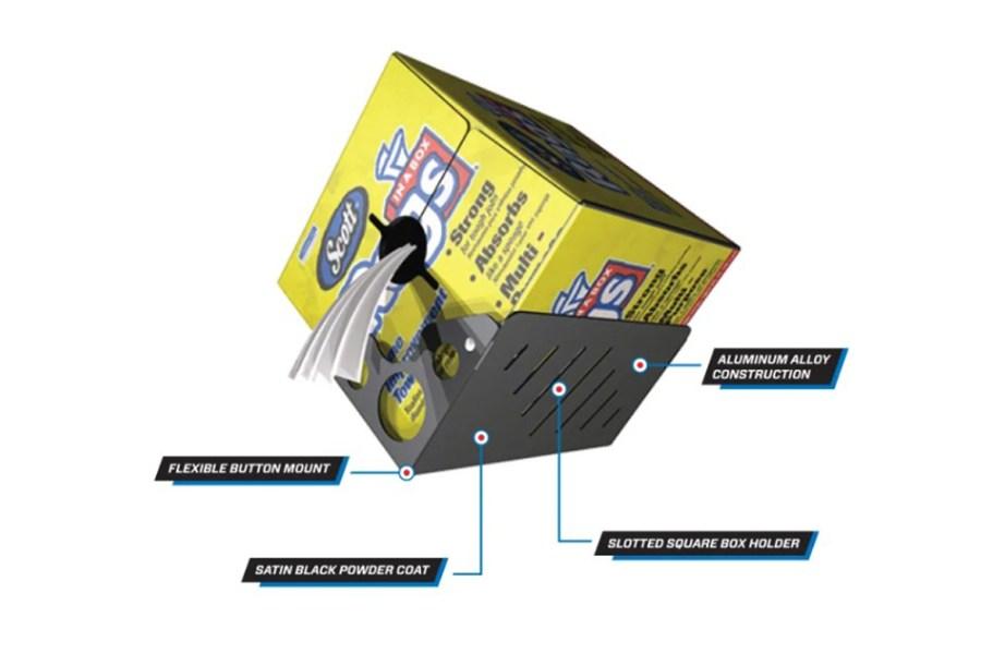 Picture of CTech BlackLine Rag In A Box Holder