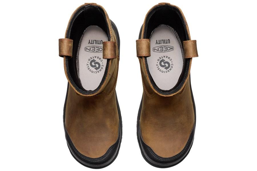 Picture of KEEN Utility Women's Evanston Carbon Toe Pull-On Waterproof Boot