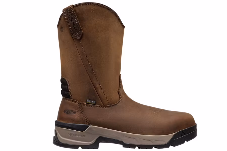 Picture of KEEN Utiltiy Men's Flatland Pull-On Carbon Toe Waterproof Work Boot
