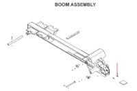 Picture of Century Boom Wear Pad 1/2" x 1" x 4"