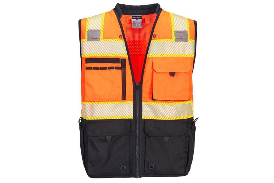 Portwest Hi-Vis Premium Surveyor Vest Additional Angle