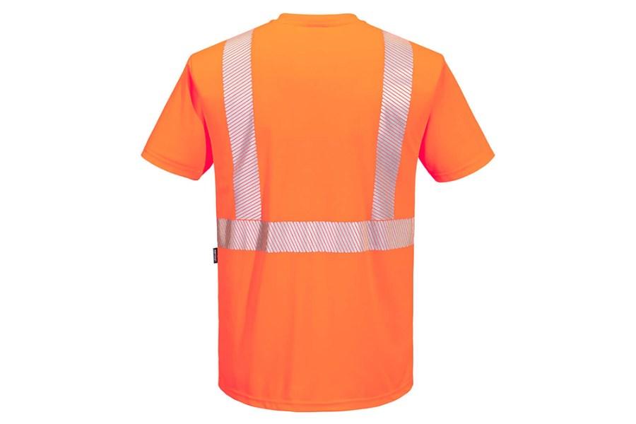 Picture of Portwest Hi-Vis Segmented Tape Short Sleeve T-Shirt