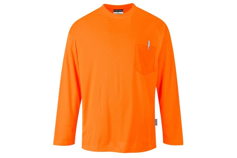 Portwest Long Sleeve Pocket T-Shirt Additional view