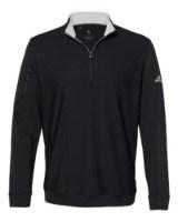 Adidas Men's Textured Quarter-Zip Pullover