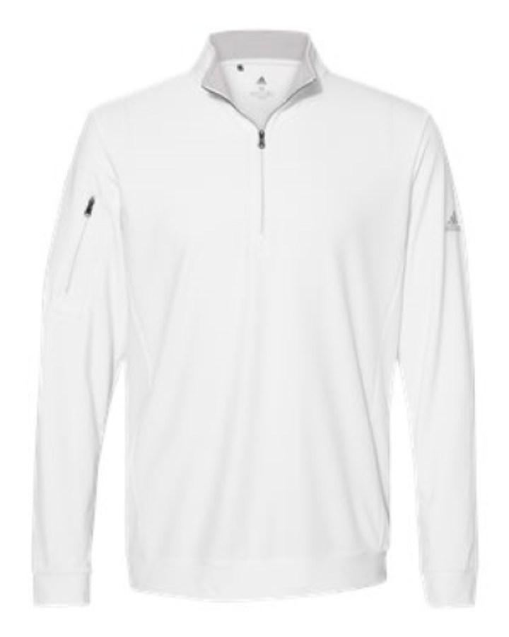 Adidas Men's Textured Quarter-Zip Pullover Additional view