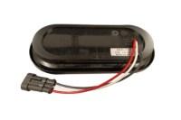 Picture of Sound Off Signal 6" L.E.D Oval Flashing Light, Green