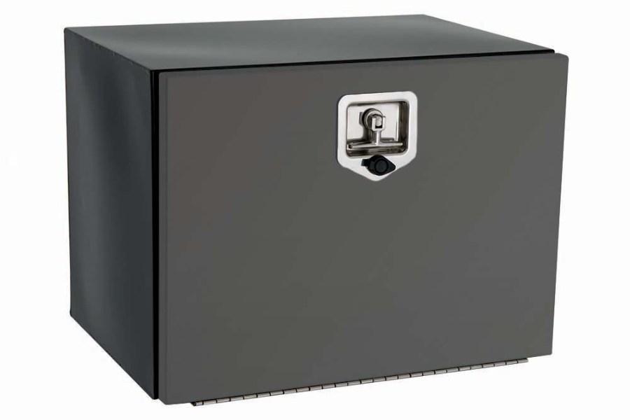 Picture of Phoenix 24" High Gloss Black Powder Coated Steel TopSide Mount ToolBox