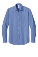 Brooks Brothers Wrinkle-Free Stretch Pinpoint Spread Collar Shirt