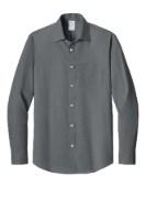Brooks Brothers Wrinkle-Free Stretch Pinpoint Spread Collar Shirt Additional Angle