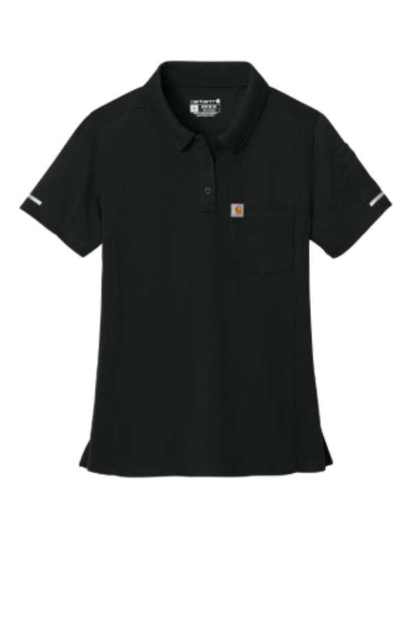 Carhartt Women's FLD & RSCU Polo Additional Angle