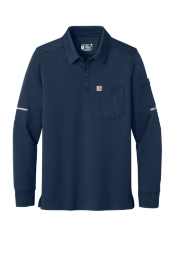 Carhartt FLD & RSCU Long Sleeve Polo Additional view