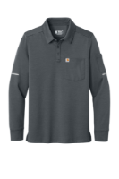 Carhartt FLD & RSCU Long Sleeve Polo Additional Angle