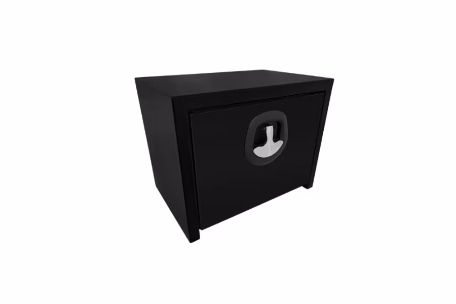 Picture of Phoenix Black Powder Coat Box and Door