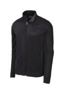 Sport-Tek Tricot Sleeve Stripe Track Jacket