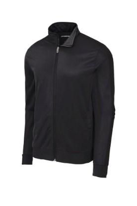 Picture of Sport-Tek Tricot Sleeve Stripe Track Jacket