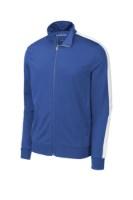 Sport-Tek Tricot Sleeve Stripe Track Jacket Additional view