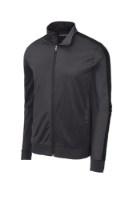 Sport-Tek Tricot Sleeve Stripe Track Jacket Additional Angle